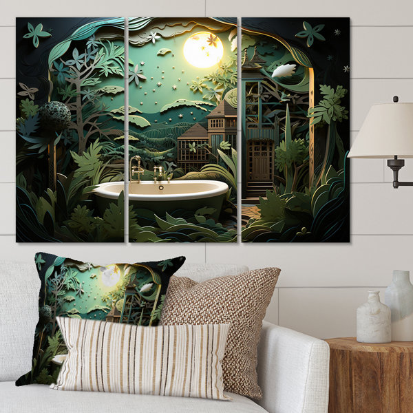 Winston Porter " Bath Fresh Oasis I " 3 Pieces Wayfair